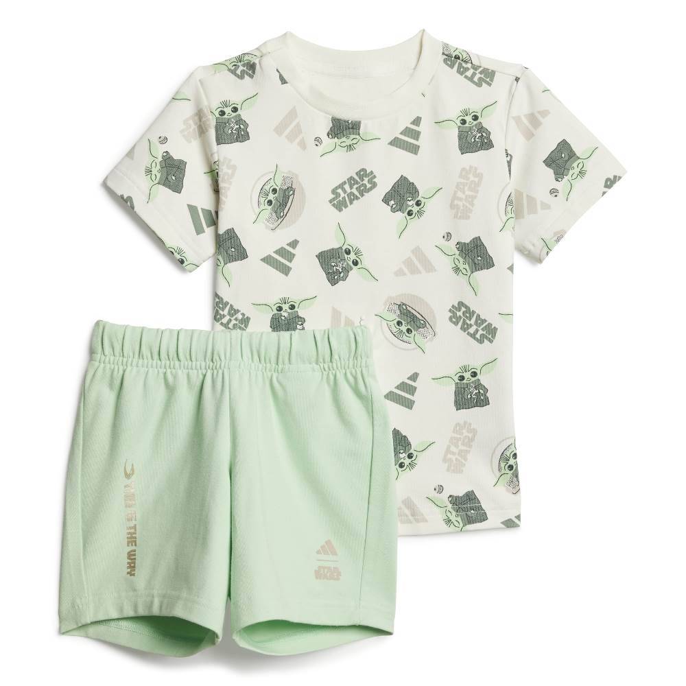 ADIDAS INFANT STAR WARS MANDALORIAN T-SHIRT SET