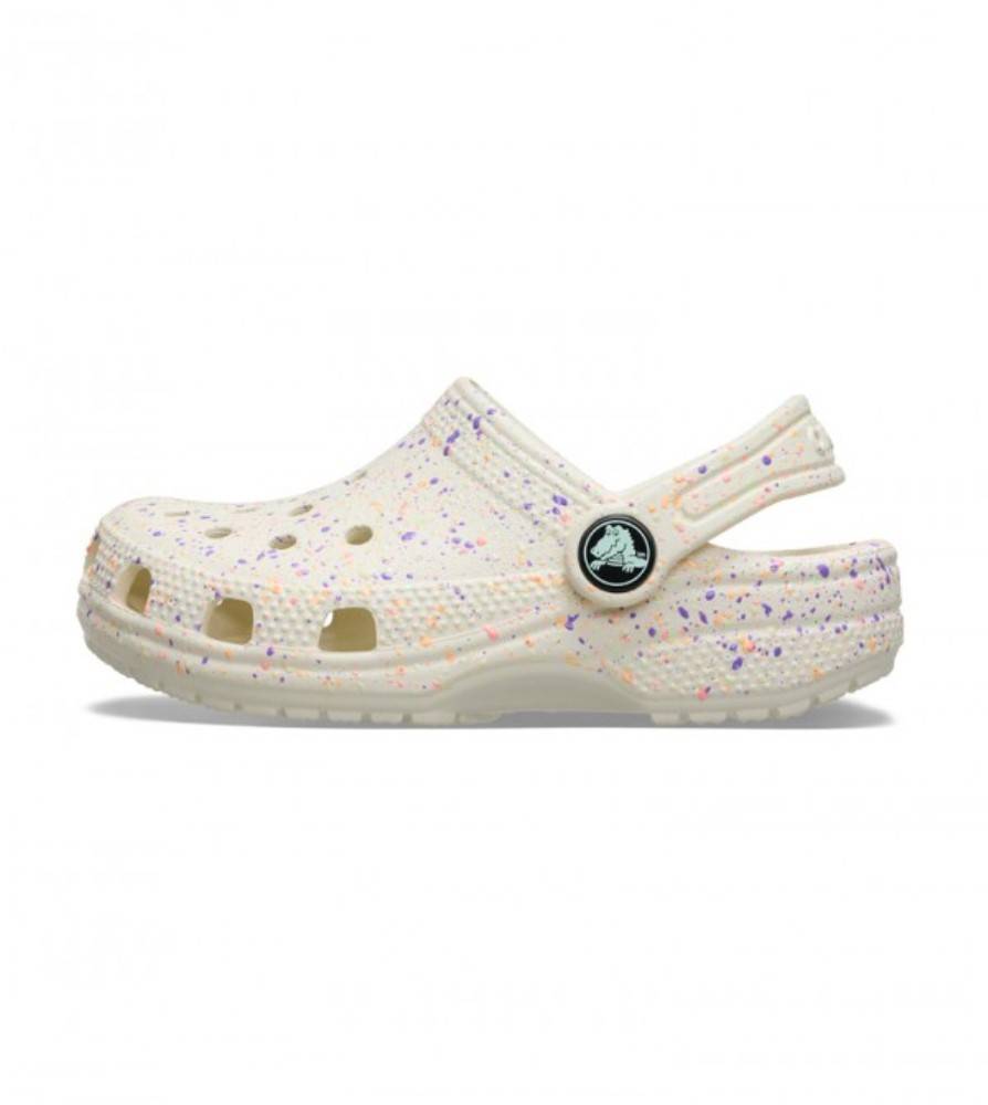 CROCS CLASSIC GLOW PAINT SPLATTER CLOG K