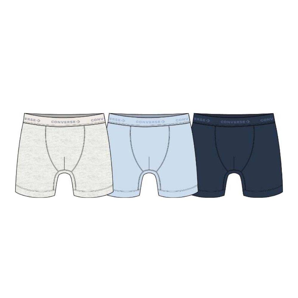 CONVERSE BOYS CLASSIC 3 PACK BOXER BRIEFS