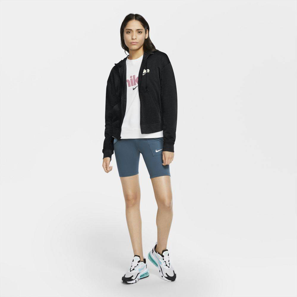 NIKE WOMENS VINTAGE GRAPHIC FULL-ZIP HOODIE