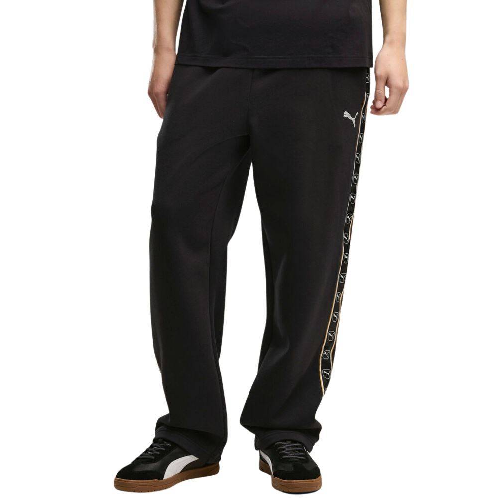 PUMA ESS ELEVATED TAPE RELAXED SWEATPANTS FL OP