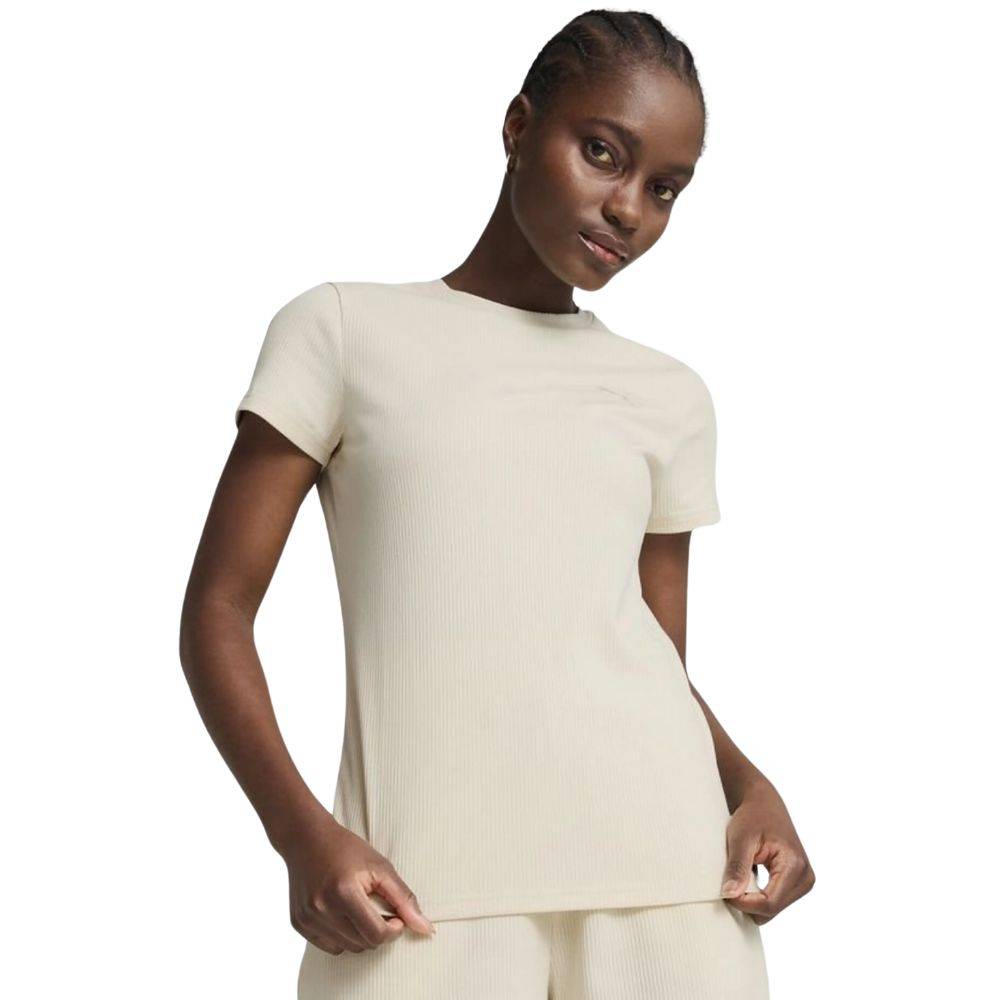 PUMA ESS ELEVATED RIB TEE