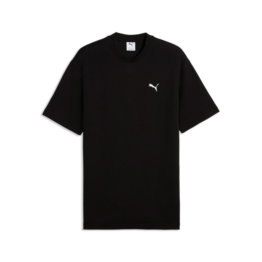 PUMA ESS ELEVATED RELAXED MATERIAL TEE