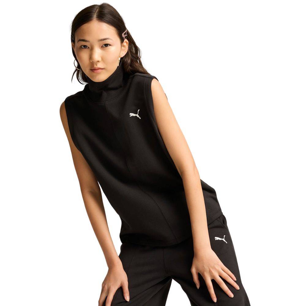 PUMA HER ROLL NECK VEST TR