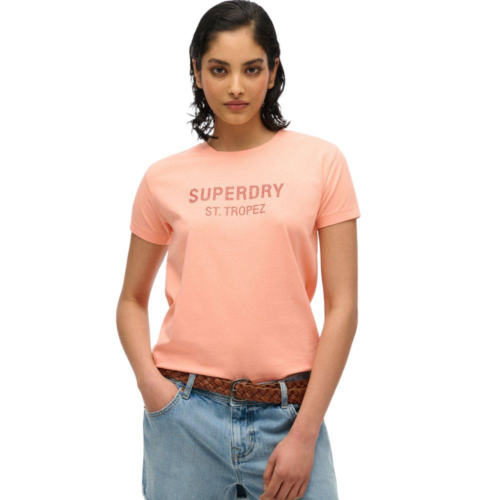 SUPERDRY SPORT LUXE FITTED TEE