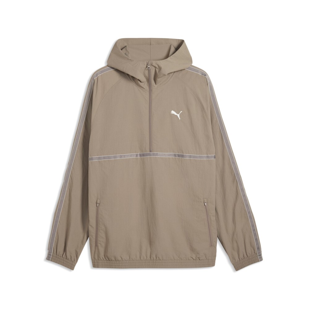 PUMA CLASS RELAXED PINNACLE HALF-ZIP HOODIE