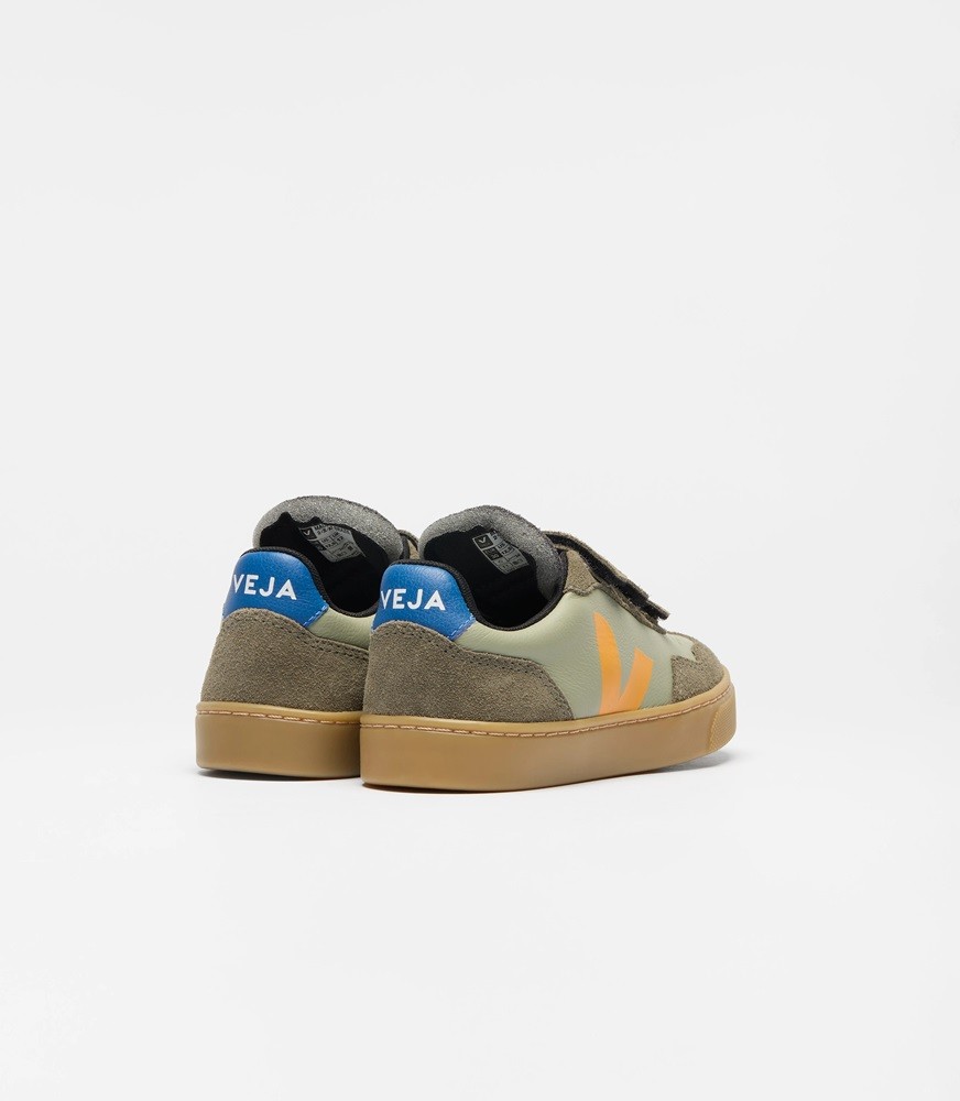 VEJA V-90 ORGANIC TRACED LEATHER INFANT
