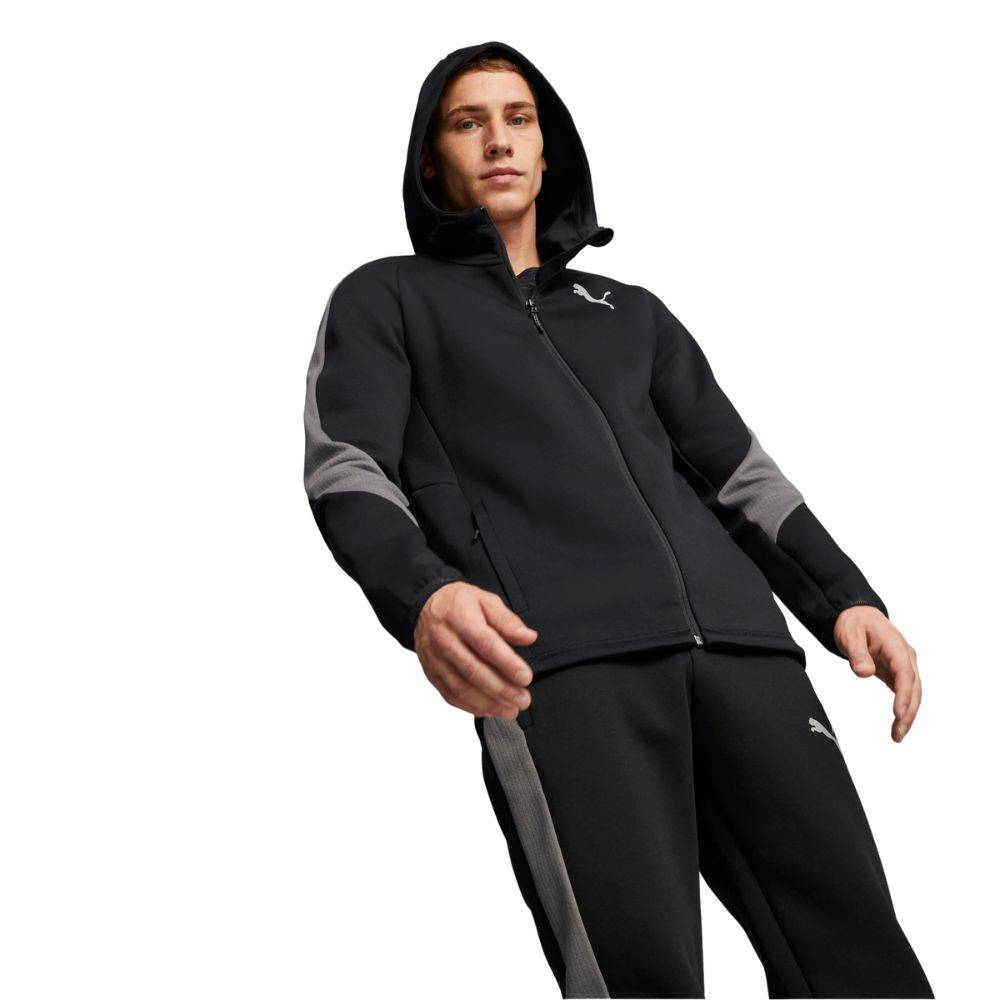 PUMA EVOSTRIPE FULL-ZIP HOODIE