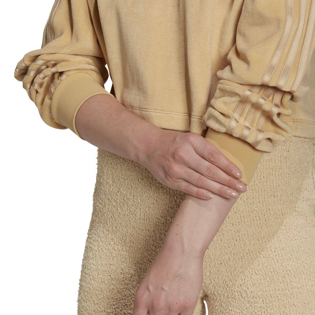 ADIDAS VELOUR SWEATSHIRT