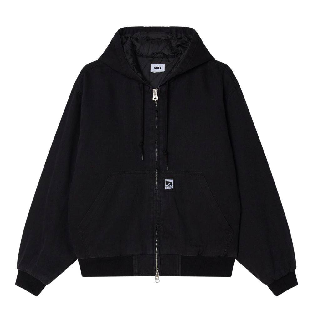 OBEY RANDY ZIP UP HOOD