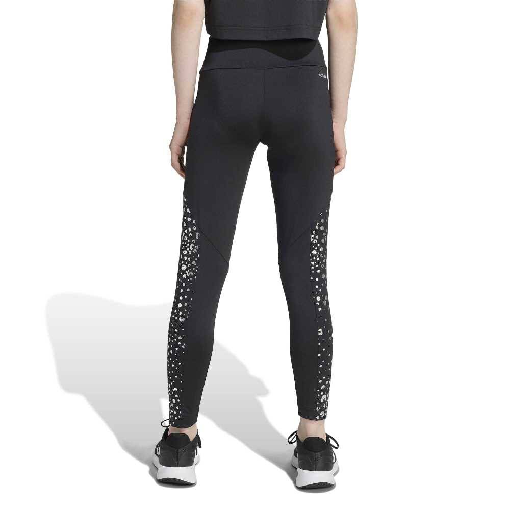 ADIDAS GIRLS TRAIN ESSENTIALS GLAM PRINT LEGGINGS