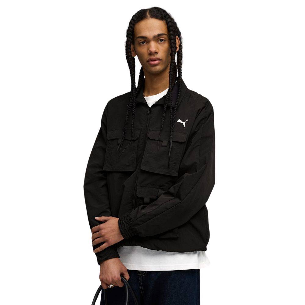 PUMA T7 CARGO RELAXED TRACK JACKET WV