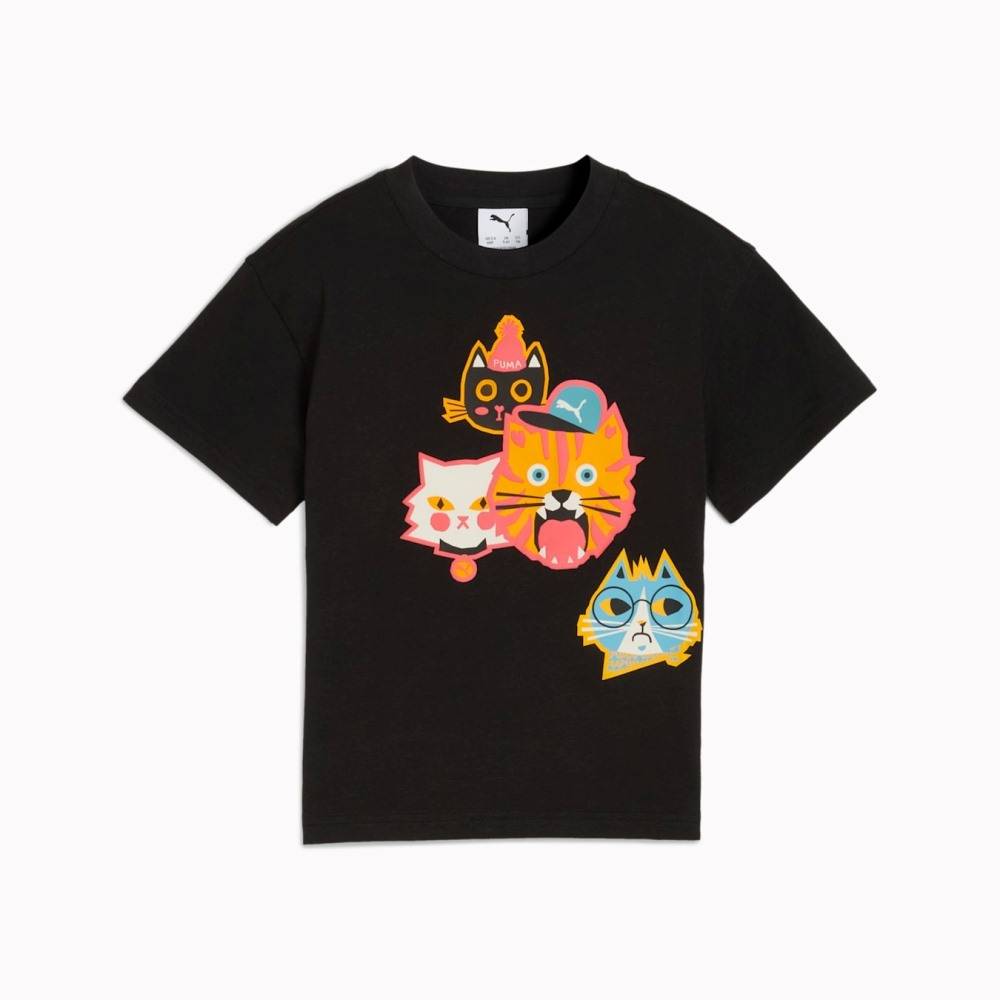 PUMA MOODY CAT GRAPHIC TEE II PS