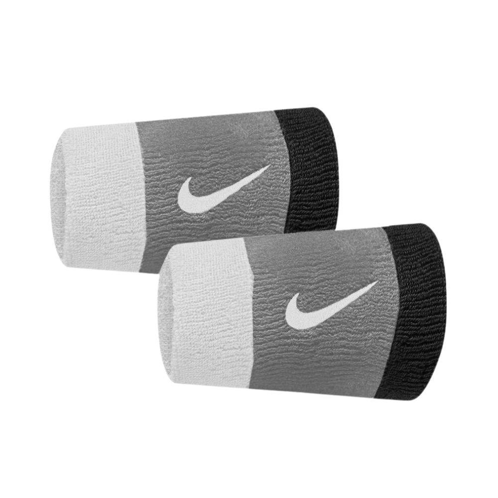 NIKE SWOOSH DOUBLEWIDE WRISTBAND 2-PACK