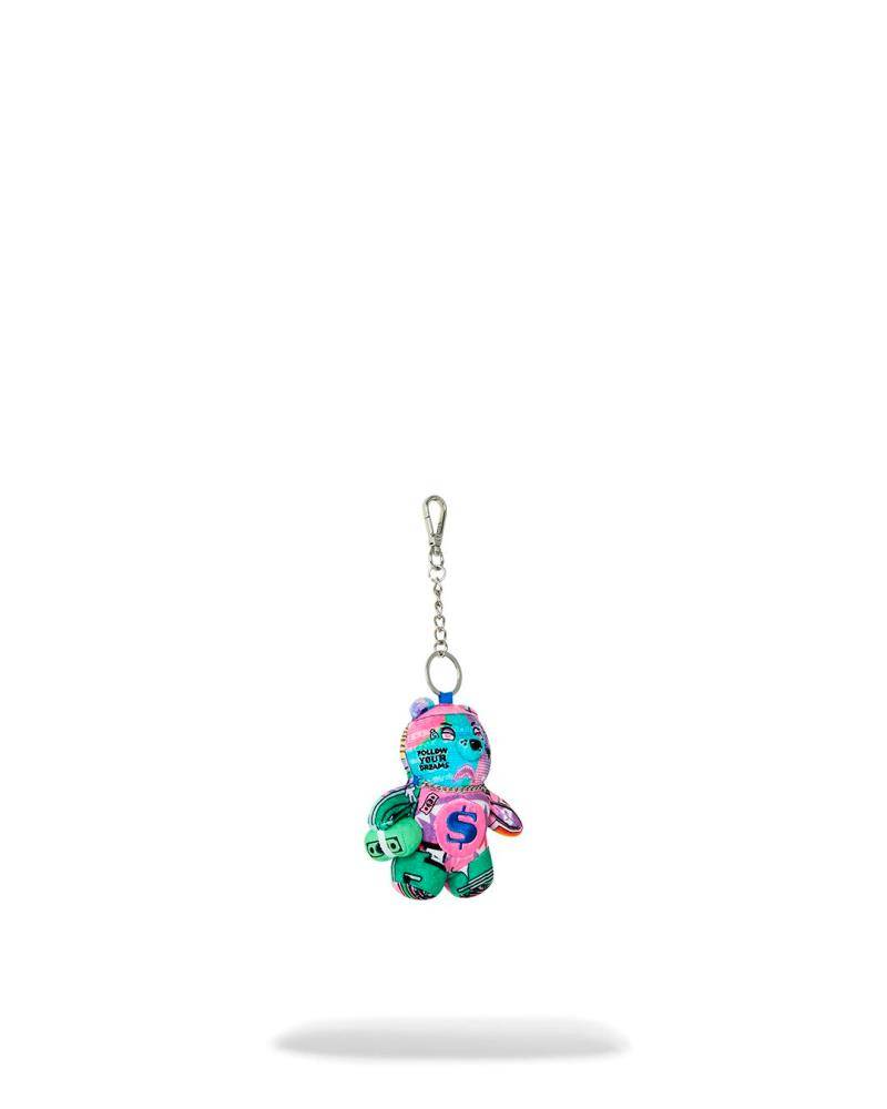 SPRAYGROUND Y2K SHARK BEAR KEYCHAIN