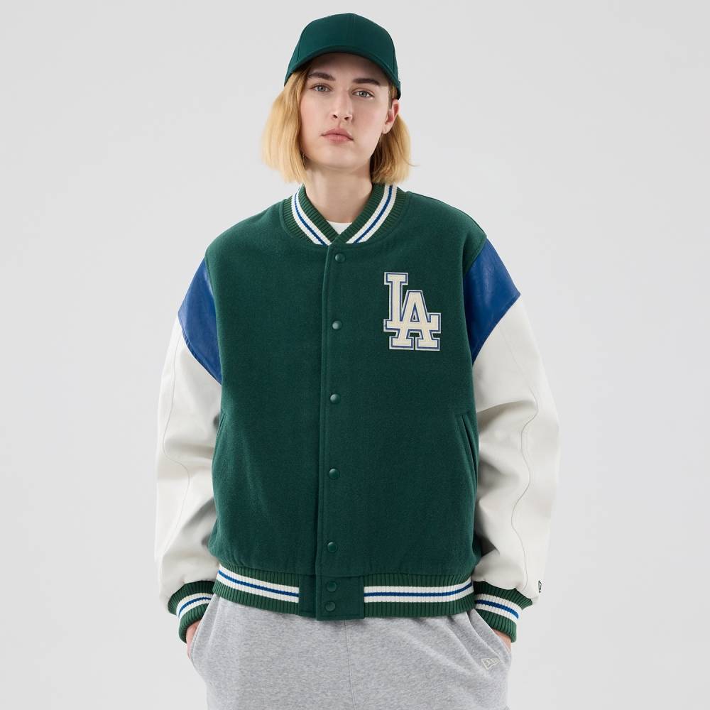 NEW ERA MLB VARSITY JACKET LA DODGERS