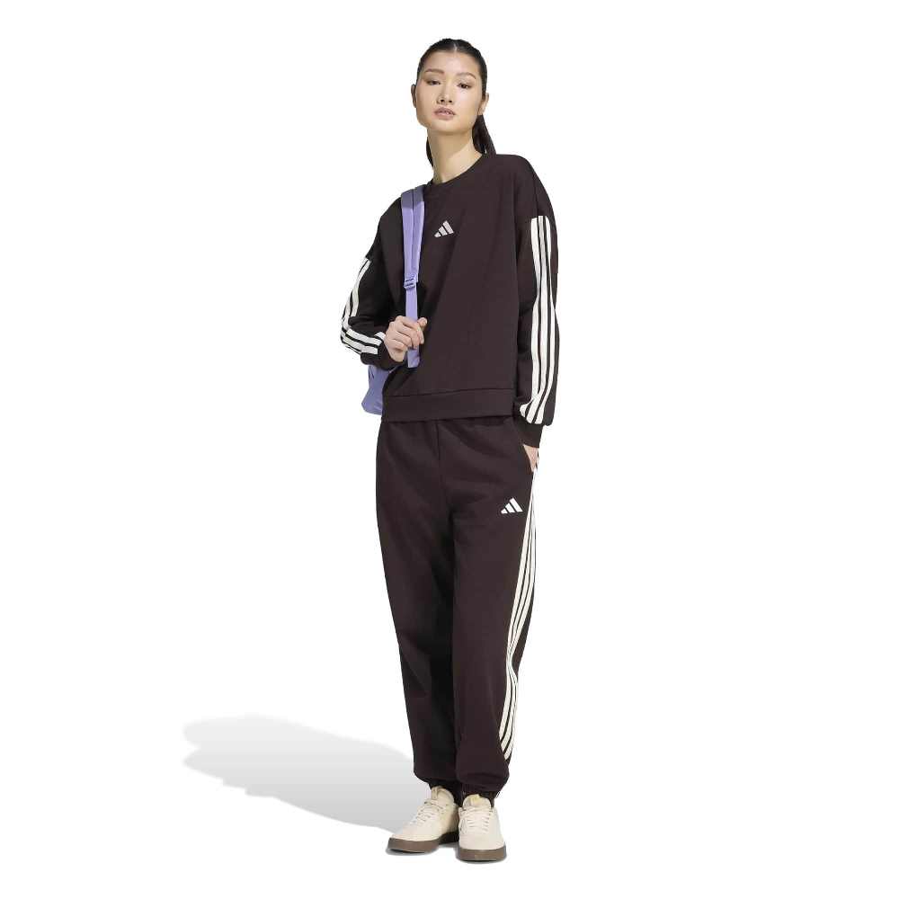 ADIDAS ESSENTIALS 3-STRIPES FLEECE SWEATSHIRT