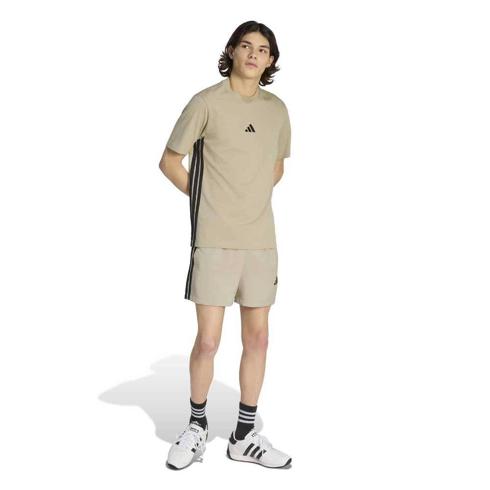 ADIDAS M ESSENTIALS THREE STRIPES SINGLE JERSEY TEE