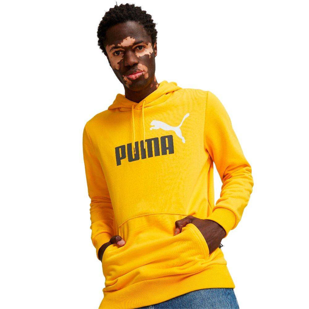 PUMA ESS+ 2 COL BIG LOGO HOODIE
