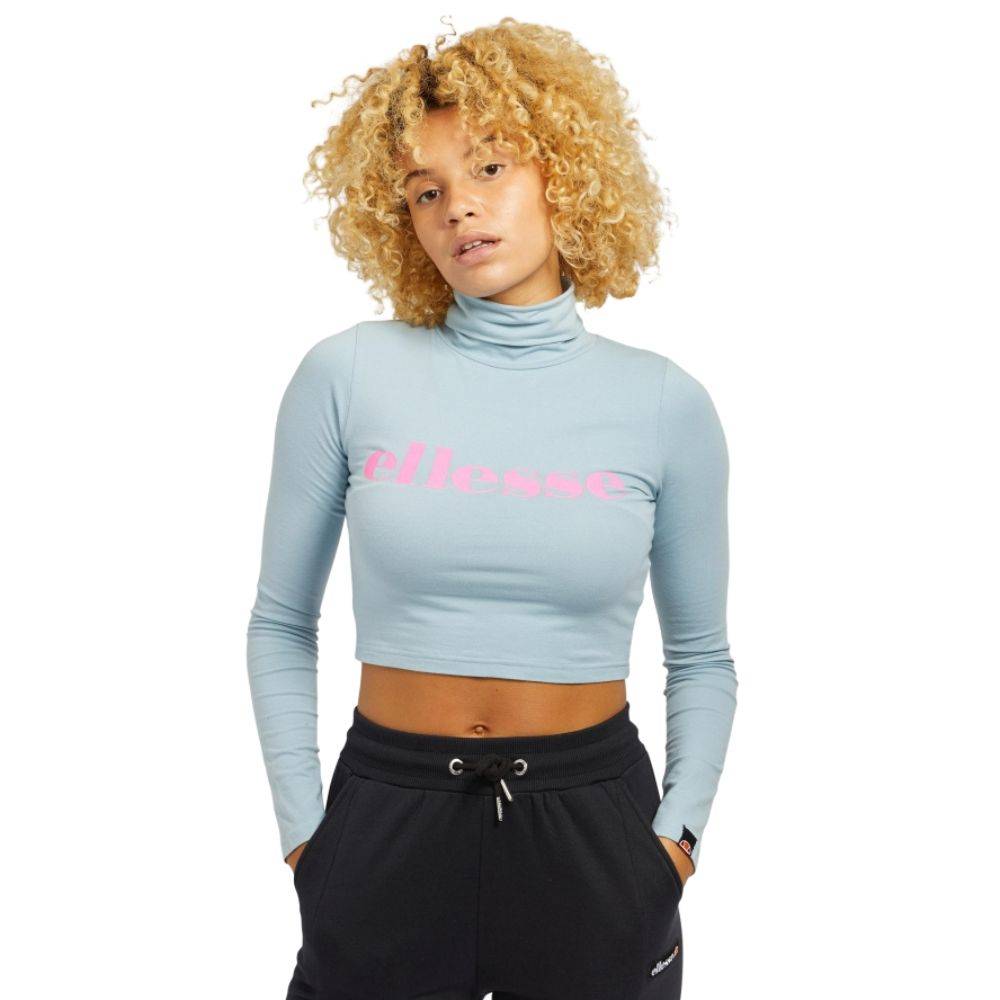ELLESSE VOLITANS WOMENS CROP LONG SLEEVE TEE