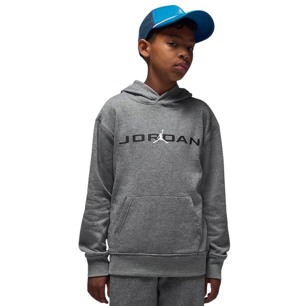 NIKE JORDAN BOYS MJ BASELINE PO HOODIE