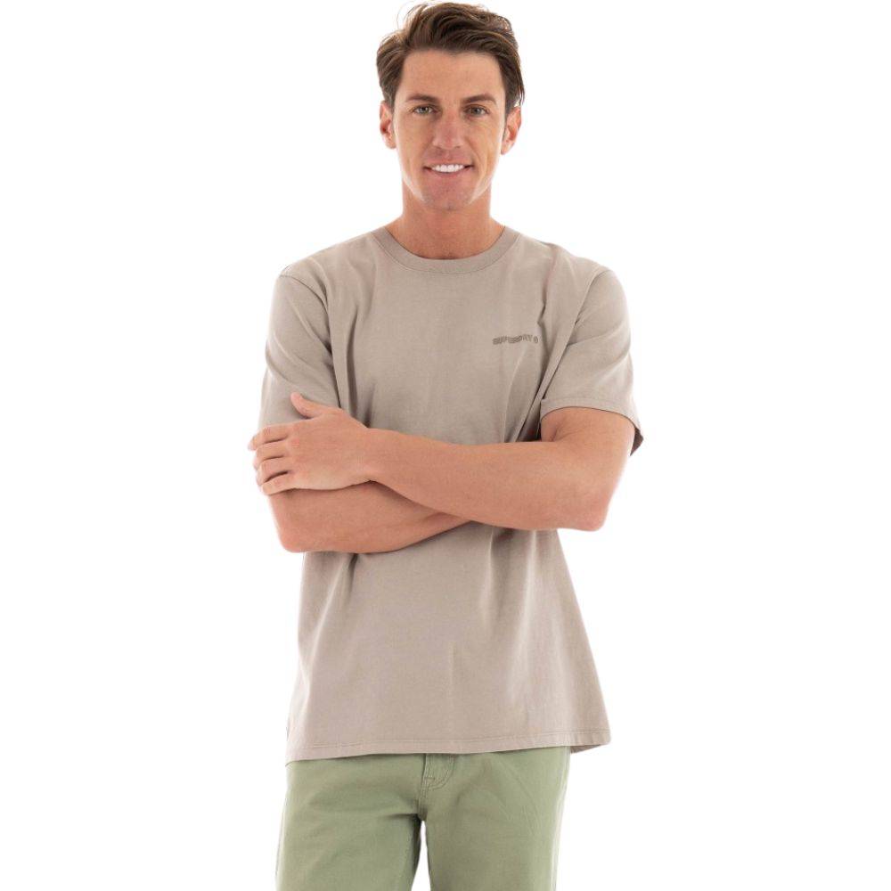 SUPERDRY OVERDYED LOGO LOOSE TEE