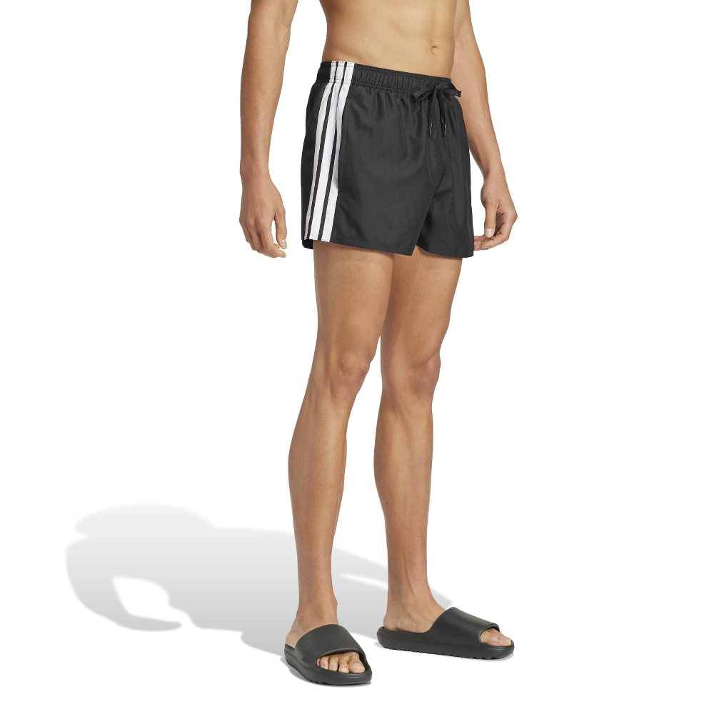 ADIDAS M 3 STRIPES SWIM SHORTS 3 INCH