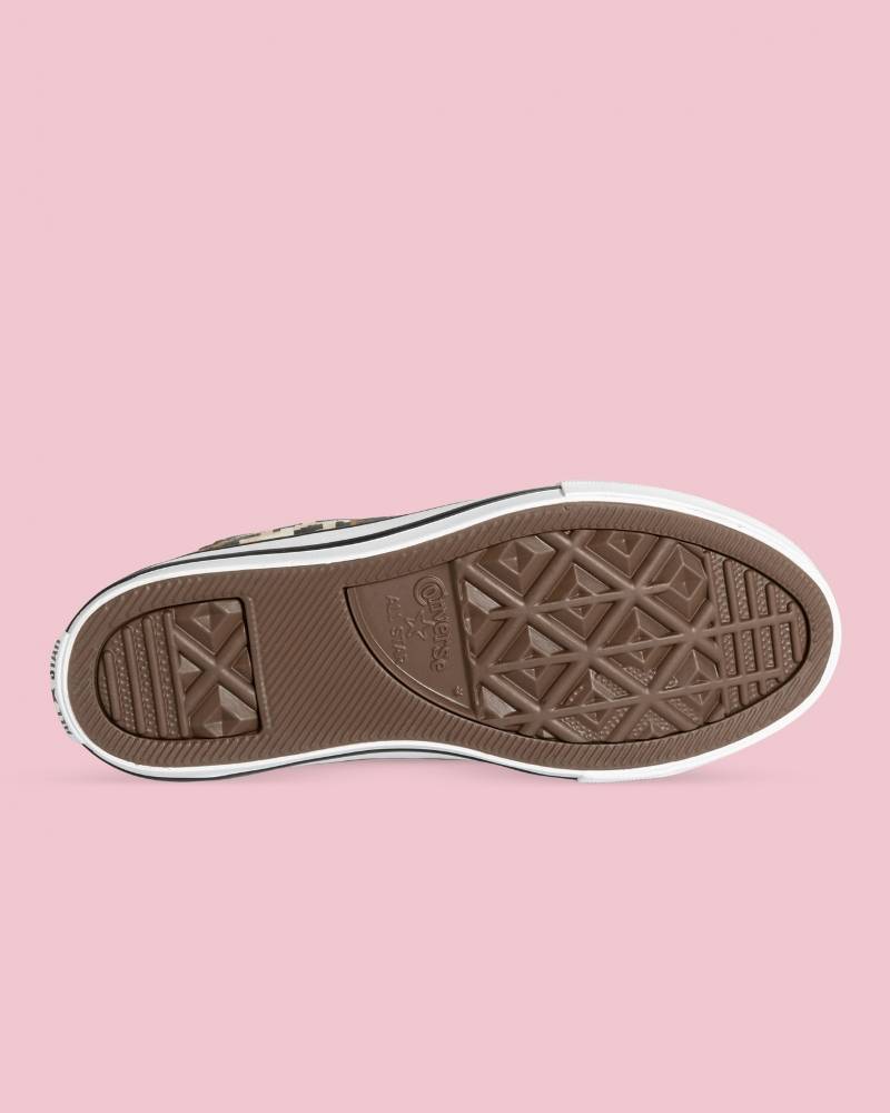 CONVERSE PIXELATED LEOPARD PRINT JUNIOR