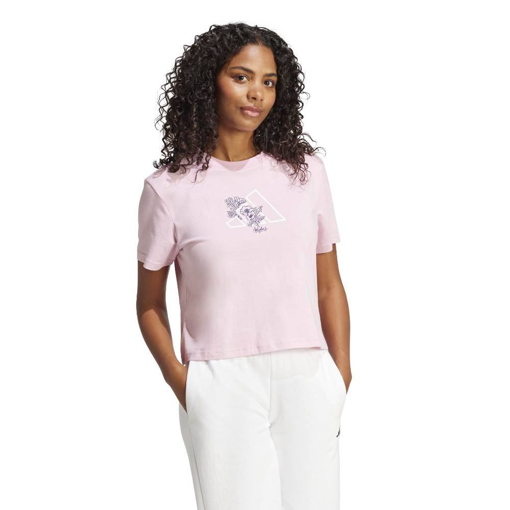 ADIDAS TECH ILLUSTRATE GRAPHIC LF CROP