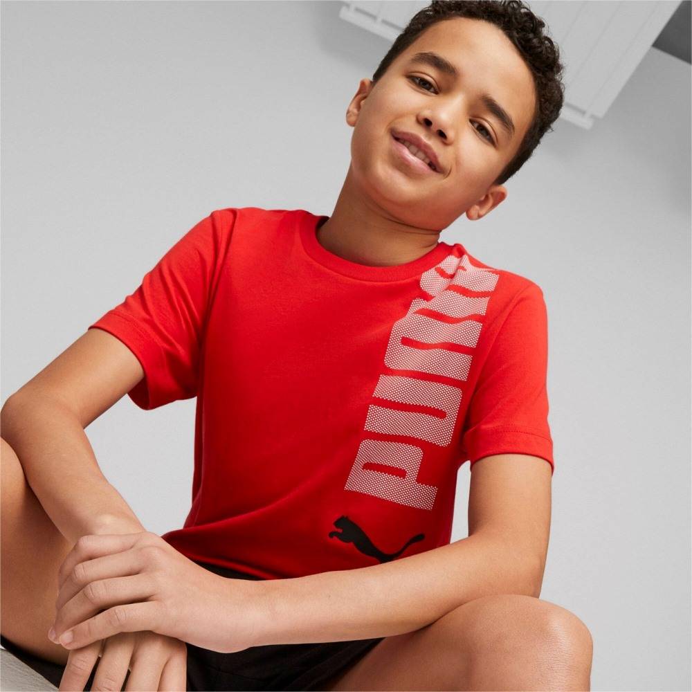 PUMA BOYS SHORT LOGOLAB SET