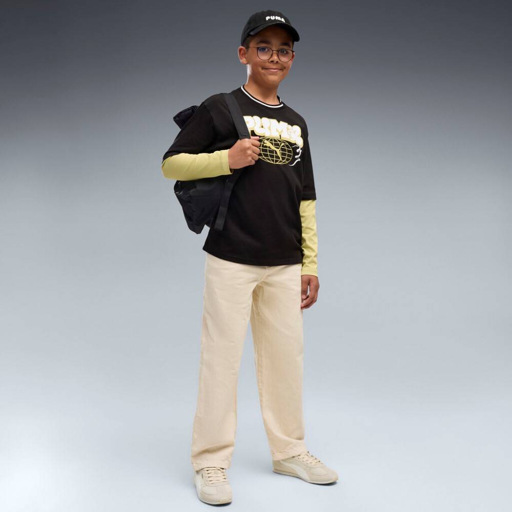 PUMA MID90S RELAXED LAYERED LONGSLEEVE TEE B