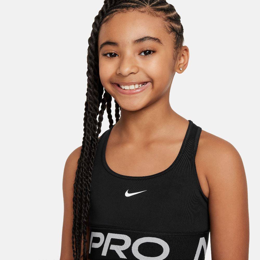 NIKE PRO GIRLS DRI-FIT  SWOOSH BRA