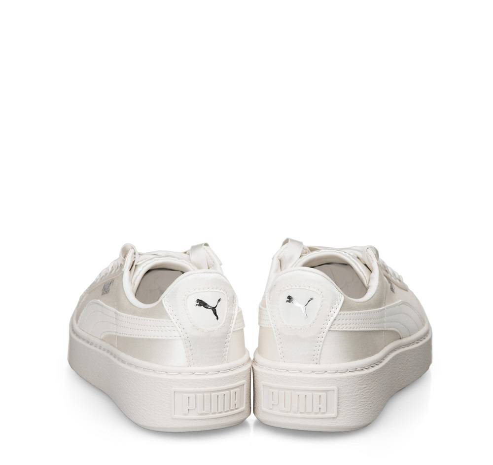 PUMA BASKET PLATFORM TWEEN GIRLS SHOES