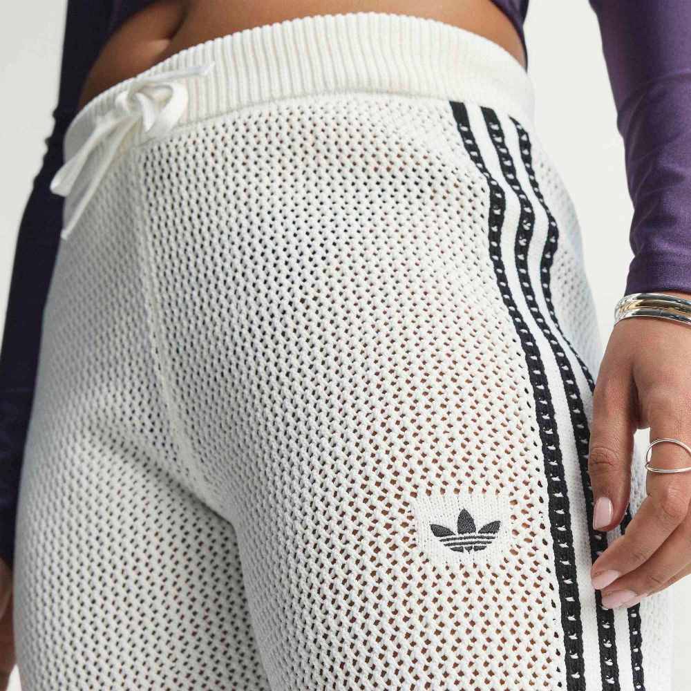 ADIDAS ORIGINALS KNITTED CROCHET FIREBIRD TRACKPANTS