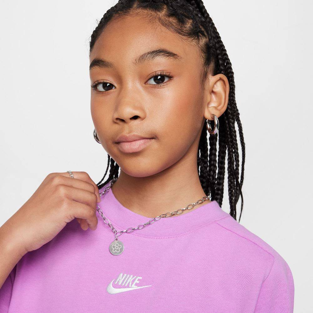 NIKE NSW GIRLS SHORT-SLEEVE TOP LBR