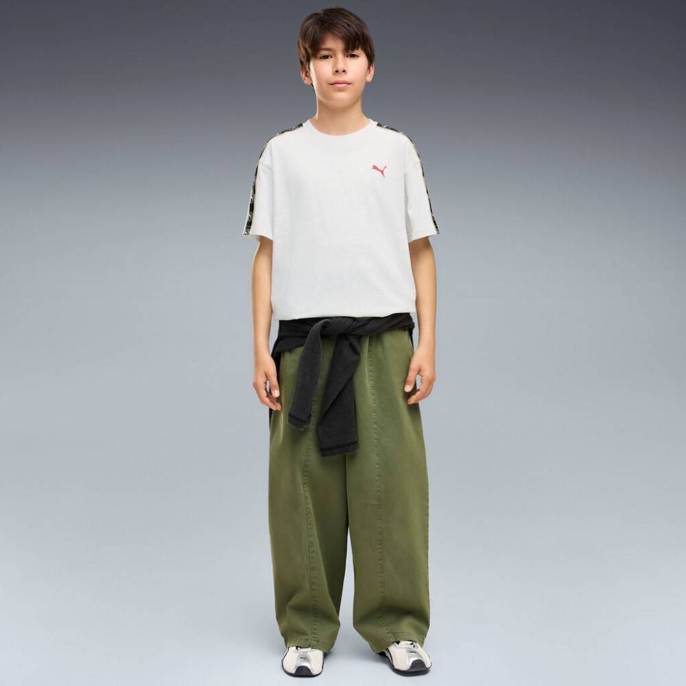 PUMA ESS ELEVATED TAPE RELAXED TEE B