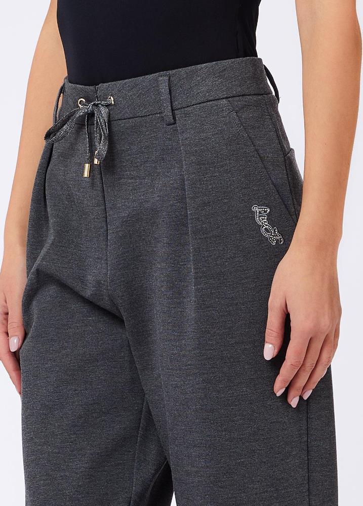 LIU JO DRAWSTRING TROUSERS