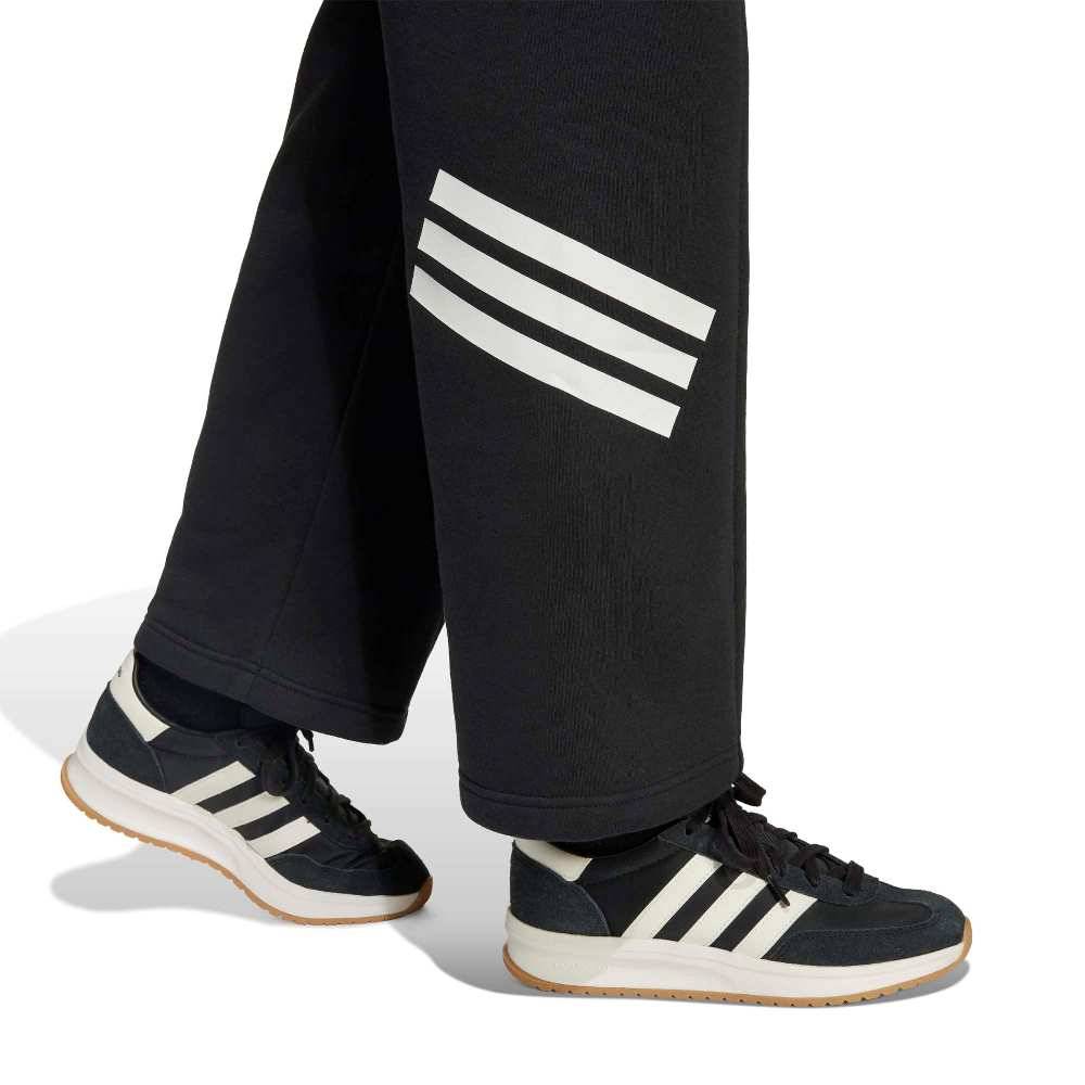 ADIDAS GIRLS FUTURE ICONS WIDE LEG OPEN HEM PANT