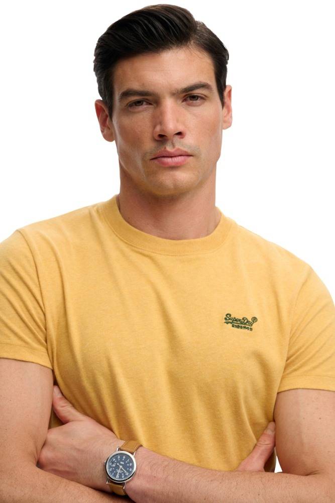 SUPERDRY ORGANIC COTTON ESSENTIAL LOGO EMBROIDERED TEE