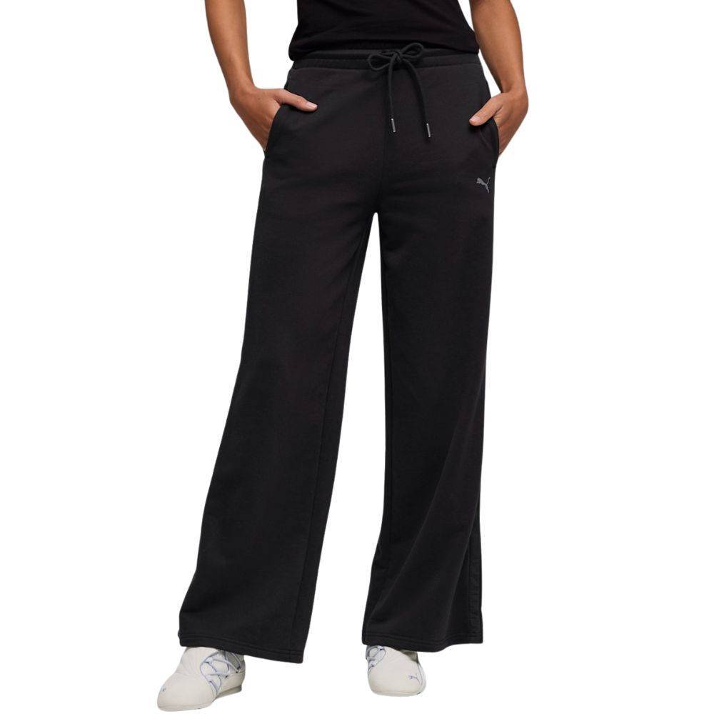 PUMA HER COMFORT HIGH-WAIST WIDE LEG PANTS TR