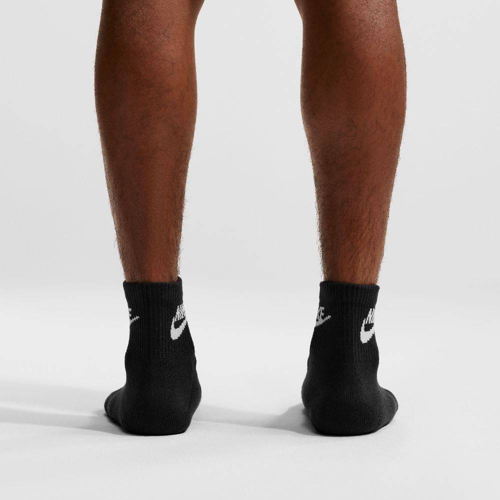 NIKE EVERYDAY ELEVATED ANKLE FUTURASOCKS (3-PAIRS)