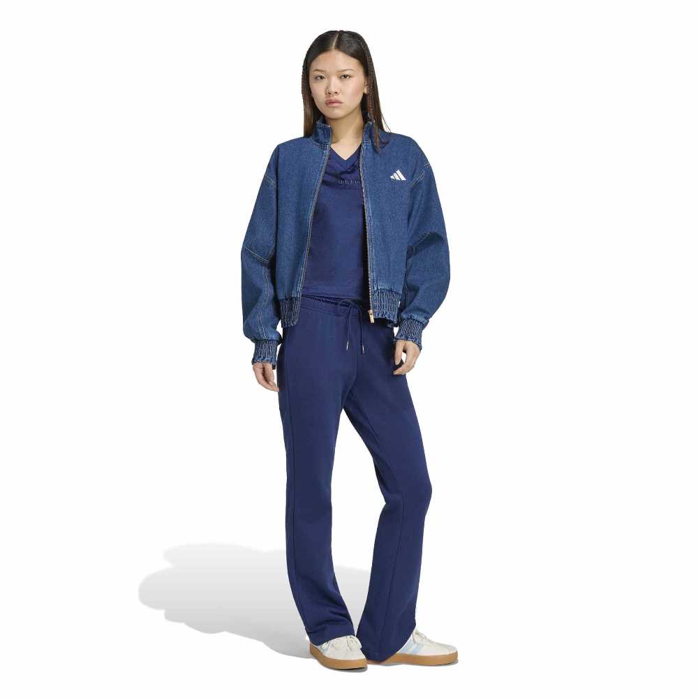 ADIDAS STADIUM WASHED DENIM LOOSE FIT JACKET