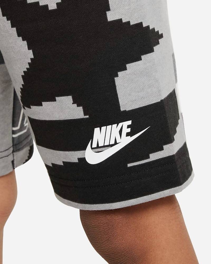 NIKE LITTLE KIDS SPORTSWEAR CLUB LIFESTYLE SHORT SET