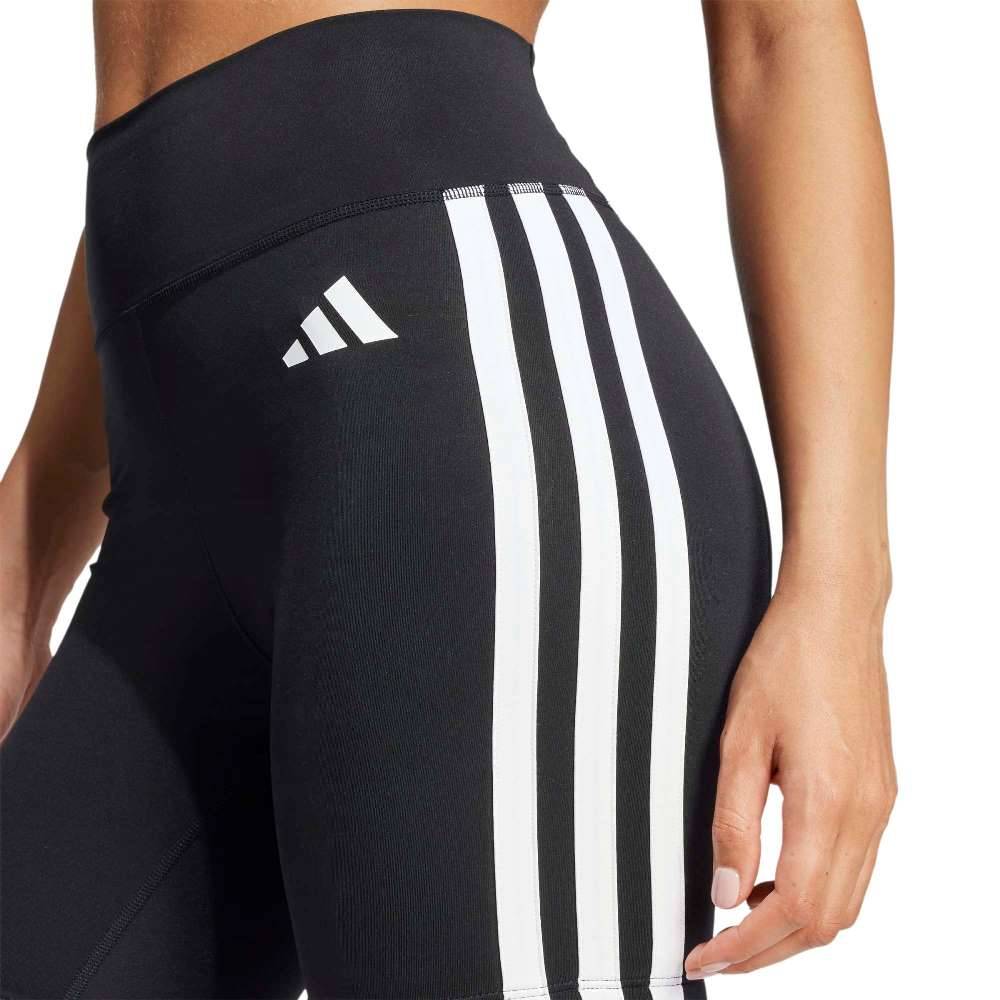 ADIDAS OPTIME ESSENTIALS WORKOUT 3-STRIPES SHORT LEGGINGS