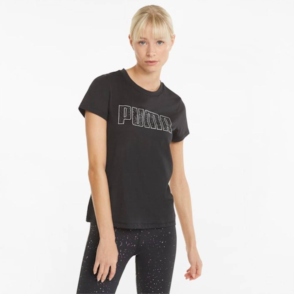 PUMA STARDUST CRYSTALLINE WOMENS SS TEE