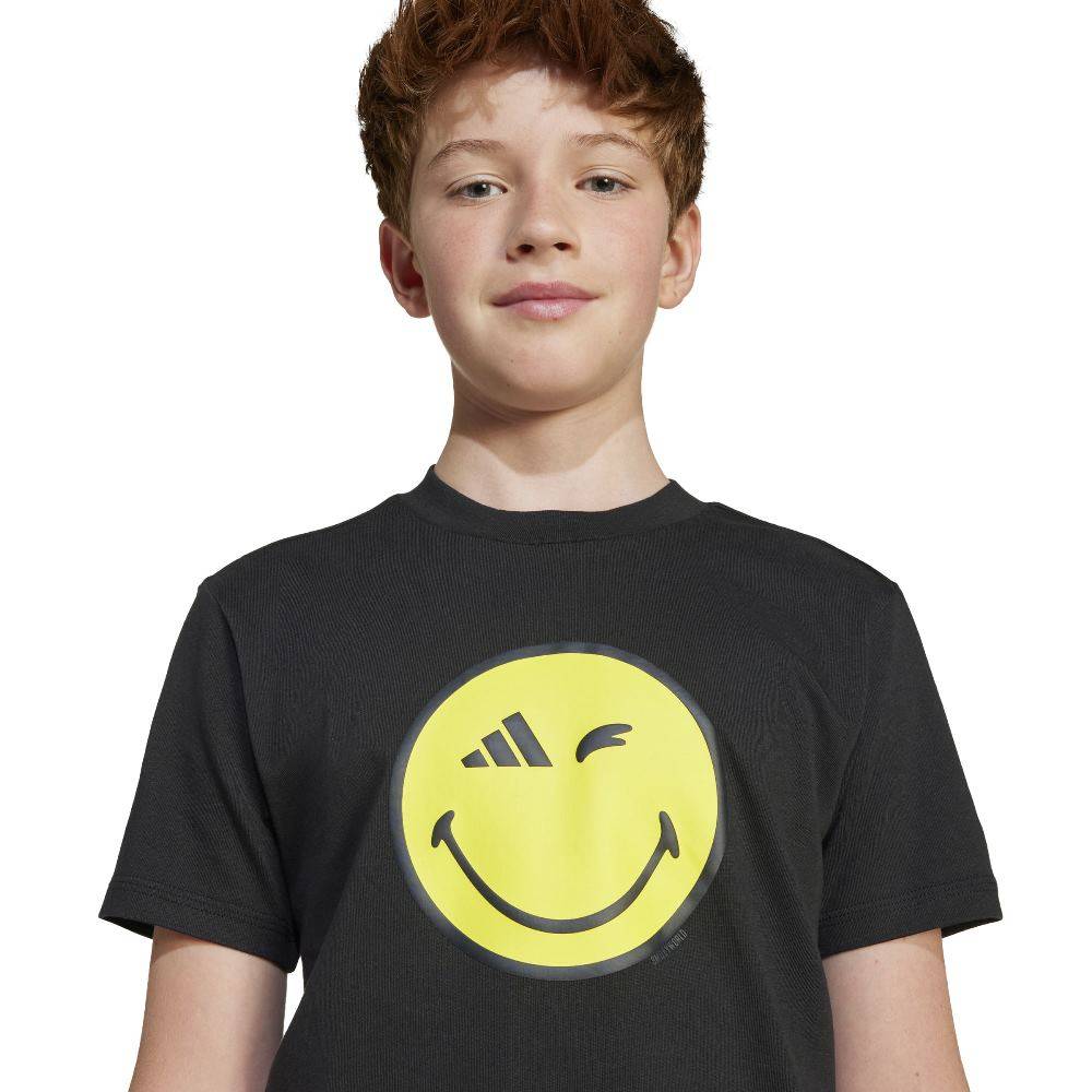 ADIDAS YOUTH X SMILEYWORLD GRAPHICS T-SHIRT