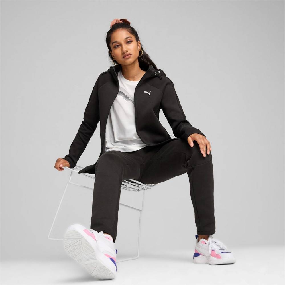 PUMA EVOSTRIPE FULL-ZIP HOODIE
