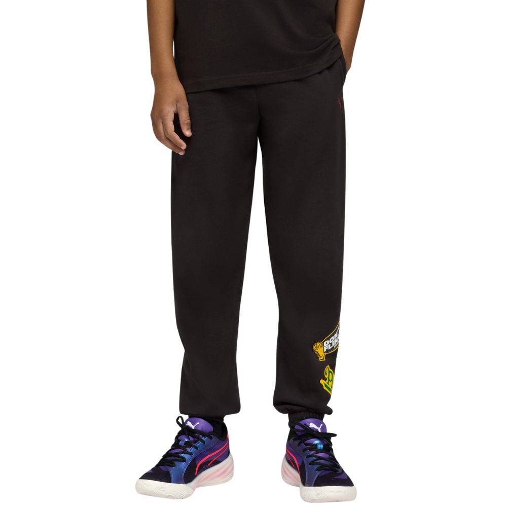 PUMA BASKETBALL HOOPERHOTLINE SWEATPANTS FLEECE B