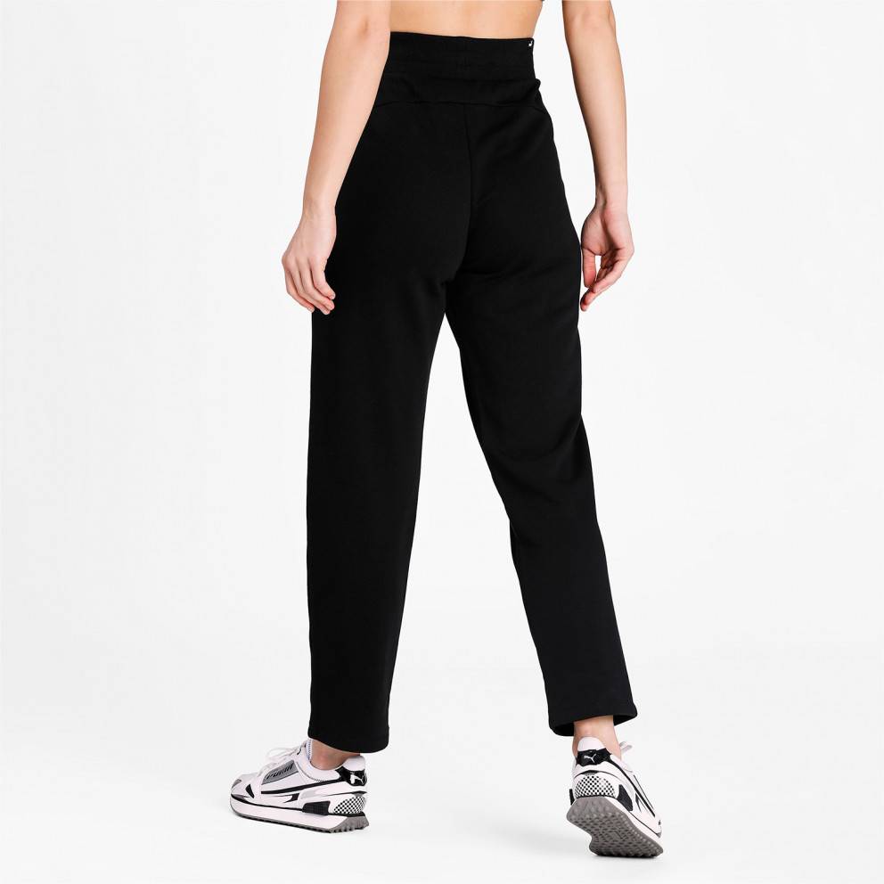 PUMA ESSENTIALS WOMENS OPEN HEM SWEATPANTS