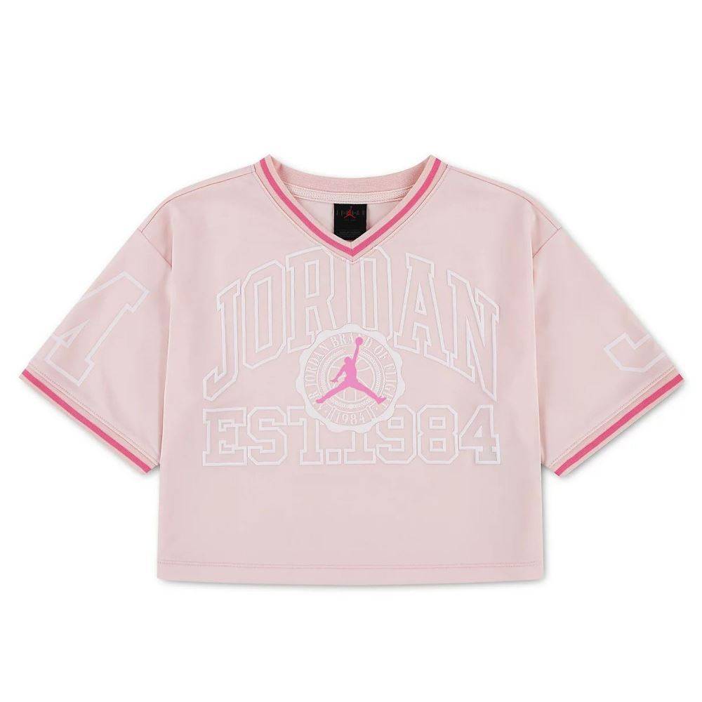 NIKE JORDAN GIRLS SCRT DIARY CROPPED JERSEY